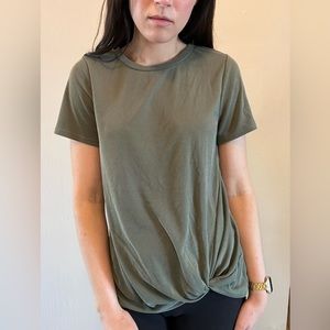 Super soft green tee